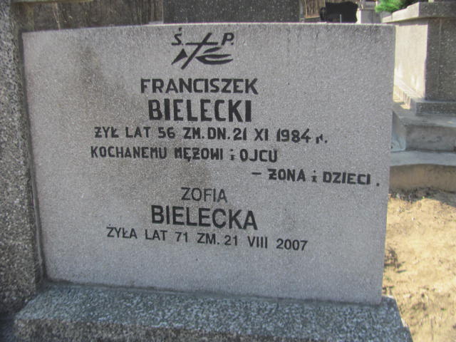 Franciszek Bielecki Kowala - Grobonet - Wyszukiwarka osób pochowanych