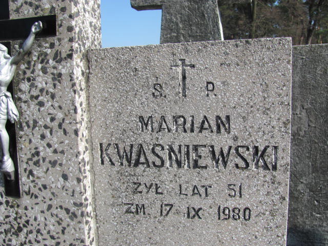 Marian Kwaśniewski Kowala - Grobonet - Wyszukiwarka osób pochowanych