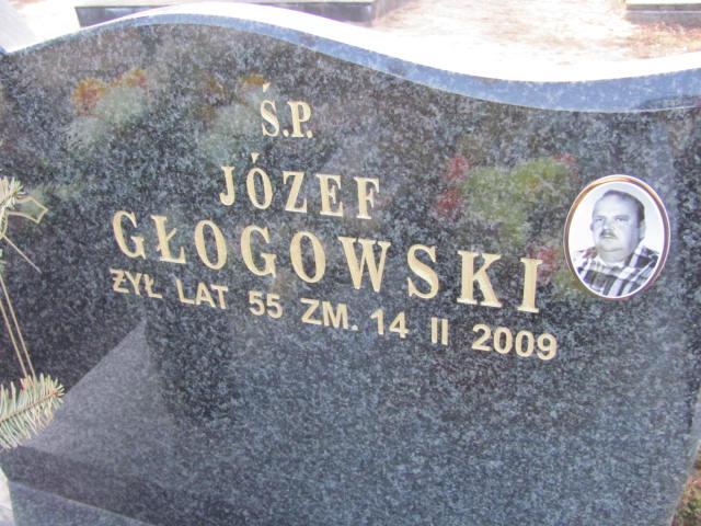 Józef Głogowski 1954 Kowala - Grobonet - Wyszukiwarka osób pochowanych